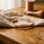 Olivia’s Wick Two-Channel Magnetic Copper Cuff