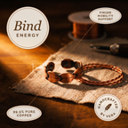 Olivia’s Bind Two-Strand Copper Ring