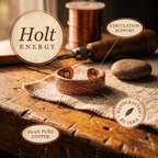 Olivia’s Holt Crosshatch Copper Ring