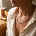 Olivia’s Haze Mesh-Link Copper Necklace
