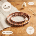 Olivia’s Haze Mesh-Link Copper Necklace