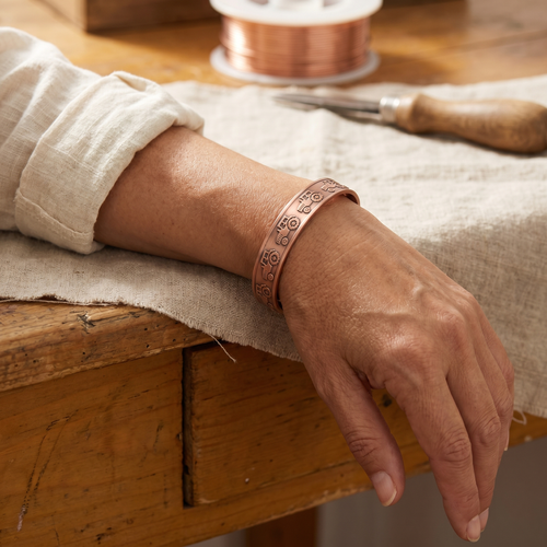 Olivia’s Brae Tractor Copper Cuff