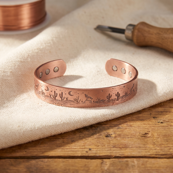 Olivia’s Cove Desert Night Copper Cuff