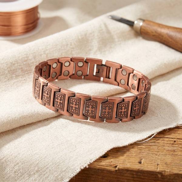 Olivia’s Gale Dotted Men's Copper Bracelet