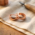 Olivia’s Dell Polished Copper Hoops
