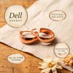 Olivia’s Dell Polished Copper Hoops