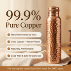 Olivia’s Hammered Copper Water Bottle