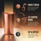 Olivia’s Hammered Copper Cup