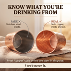 Olivia’s Hammered Copper Cup