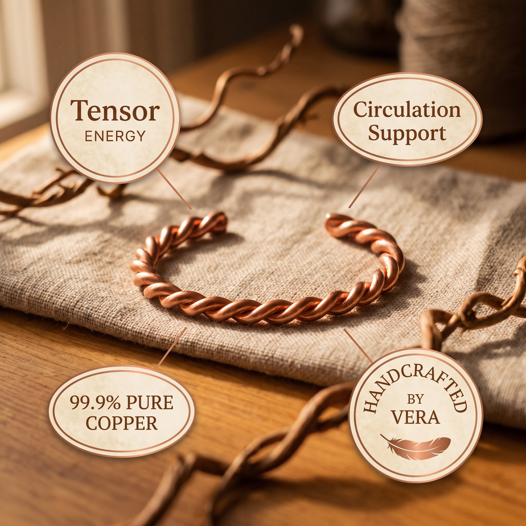 Olivia’s Tensor Twisted Copper Bracelet