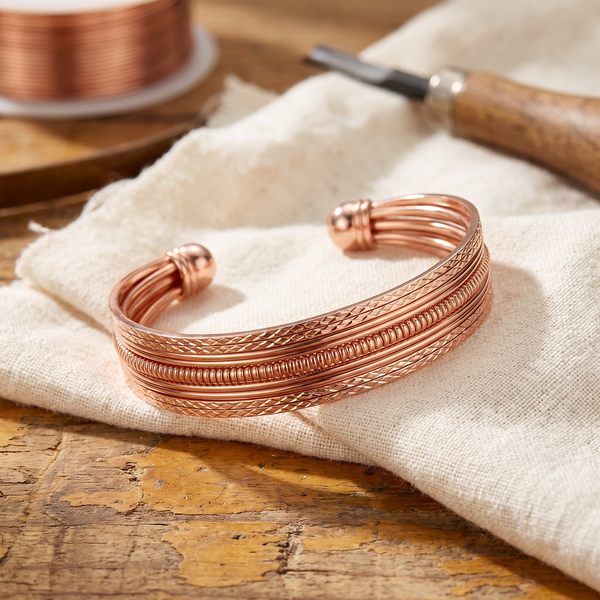 Olivia’s Bracken Six-Strand Copper Cuff