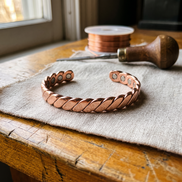 Olivia’s Bough Twisted Copper Cuff