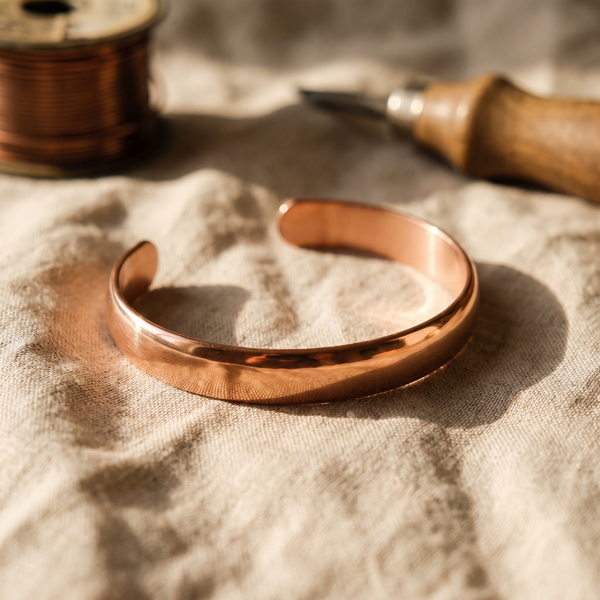 Olivia’s Calm Smooth Copper Cuff