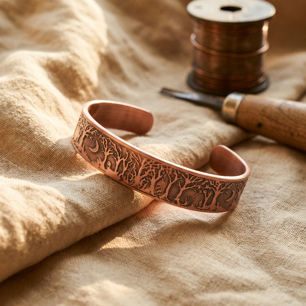 Olivia’s Tree of Life Copper Cuff